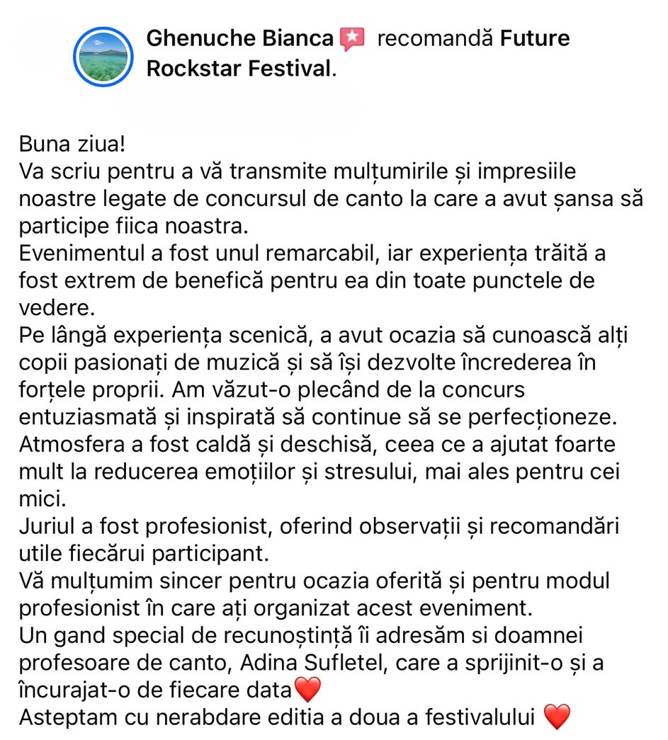 Testimonial Future Rockstar 5