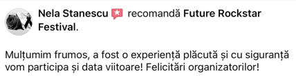 Testimonial Future Rockstar 7